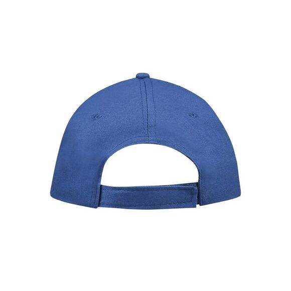 SOLS Unisex Sunny 5 Panel Baseball Cap / Royal Blue - Picture 3 of 4